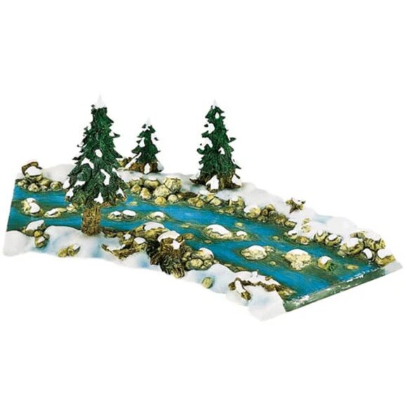Dept 56 Department 56 Village Mill Creek Curved Section - Picture 1 of 8